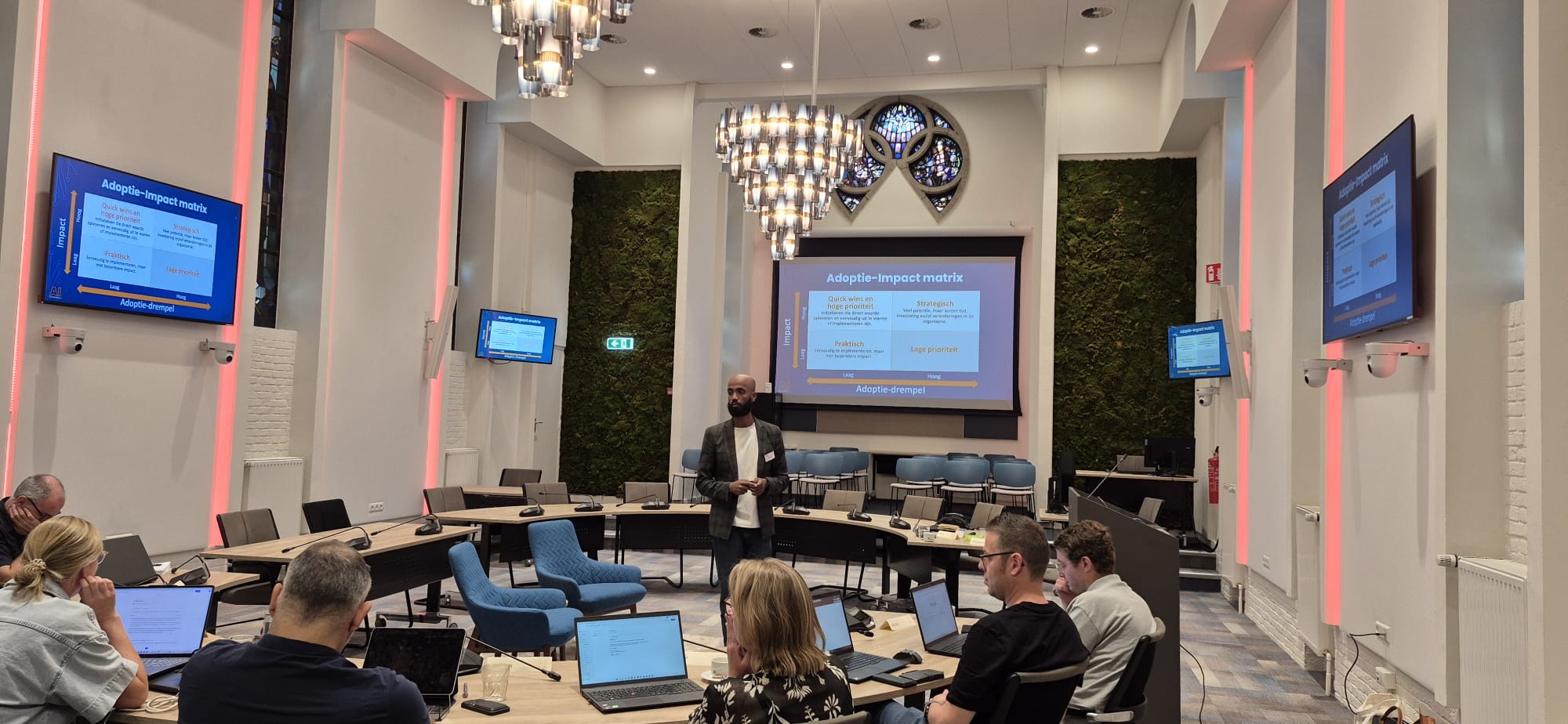 Iovate AI workshop in actie