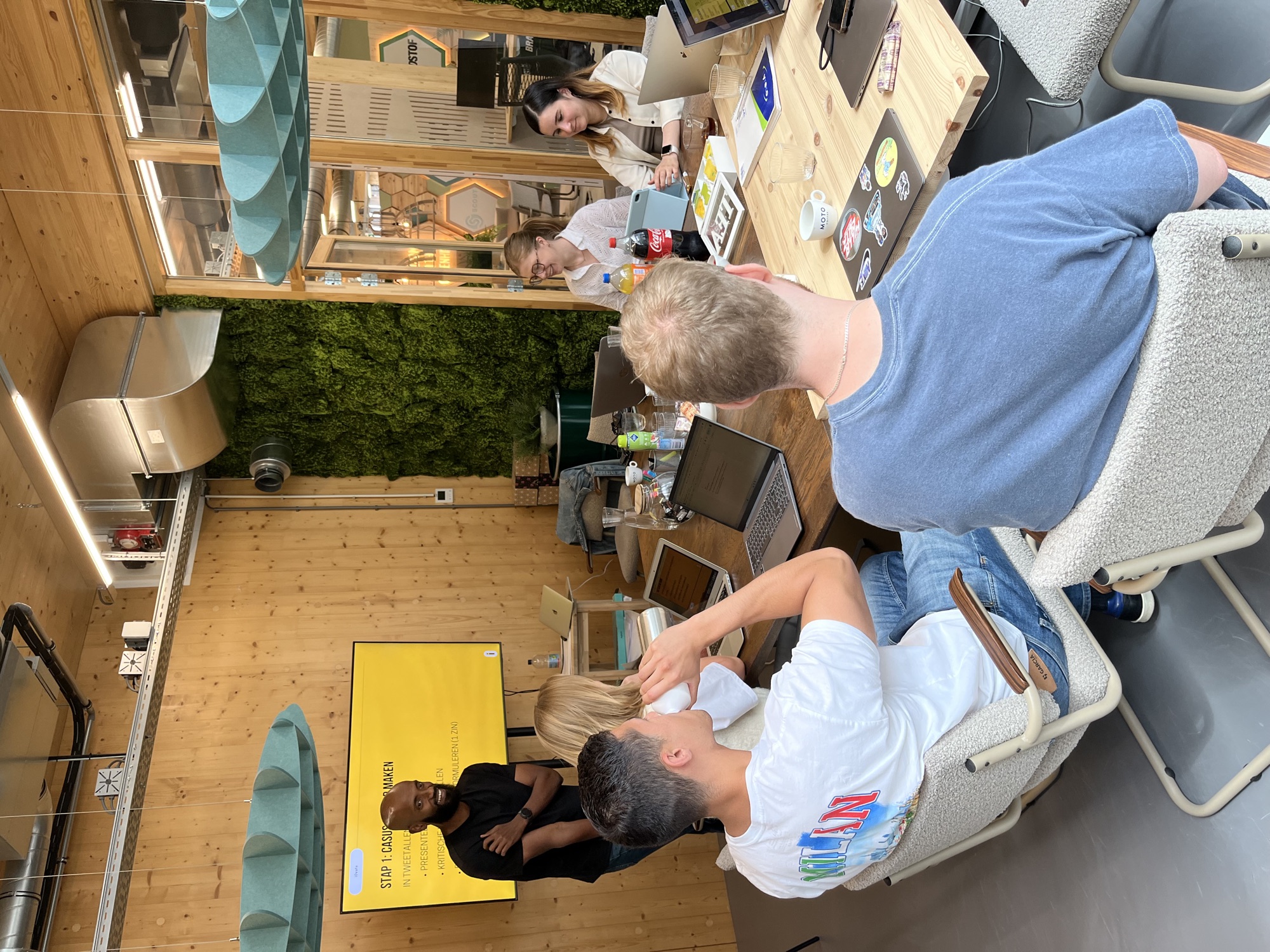 AI training met deelnemers
